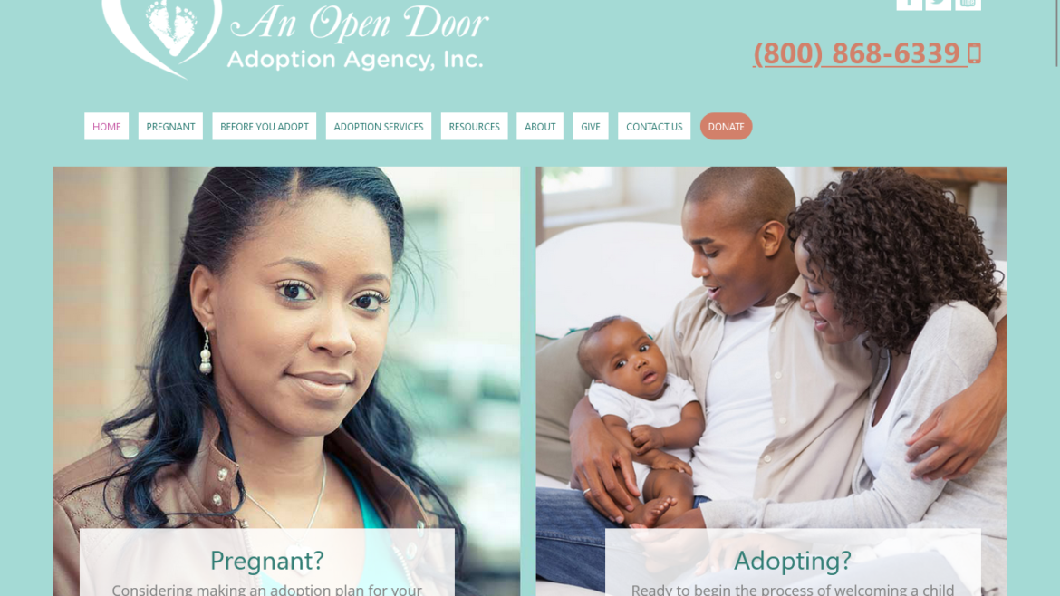 Agency Partner: Open Door Adoption Agency, Thomasville, GA
